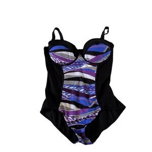 Swimsuits for All Underwire One Piece Bathing Swim Suit Plus Size 20